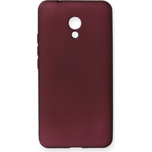 Meizu M5S Için Uyumlu Kılıf Yumuaşk Renkli Esnek Premium Rubber Silikon - Mürdüm