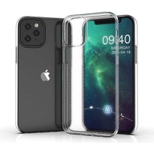 Apple Iphone 12 Için Uyumlu Şeffaf Kılıf Renksiz Ince Yumuşak Kapak Süper Silikon