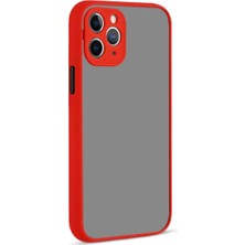 Iphone 11 Pro Max Uyumlu Hux Arkası Mat Kapak