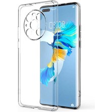 Huawei Mate 40 Pro Cep Telefonu Için Şeffaf Kılıf Renksiz Ince Yumuşak Kapak Süper Silikon