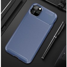Iphone 11 Pro Için Uyumlu Kılıf Karbon Tasarım Negro Kapak
