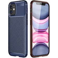Iphone 12 Mini Için Uyumlu Kılıf Karbon Tasarım Negro Kapak