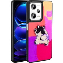 Xiaomi Redmi Note 12 Pro Plus 5g Için Uyumlu Kılıf Kabartmalı Ikonik Figürlü Amas Silikon Kapak