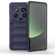 Xiaomi Mi 13 Ultra Için Uyumlu Kılıf Esnek Tpu Oyuklu Arka Yüzey Tasarımlı Etnik Silikon Kapak