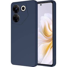 Tecno Camon 20 Pro 5g Için Uyumlu Kılıf Içi Kadifeli Esnek Silikon Malzeme Lansman Kapak