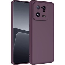 Xiaomi Mi 13 Pro Için Uyumlu Kılıf Içi Kadifeli Esnek ve Ince Yapılı Silikon Malzeme Lansman Kapak