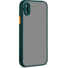 Apple Iphone Xs Max 6.5 Uyumlu   Kılıf Hux Arkası Mat Kapak