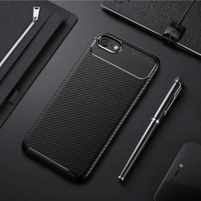 Iphone 7 Uyumlu Karbon Tasarım Negro Kapak