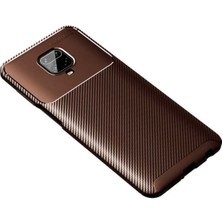 Xiaomi Redmi Note 9s Cep Telefonu Için Kılıf Karbon Tasarım Negro Kapak