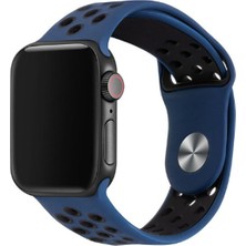 Apple Watch 44MM Için Uyumlu Krd-02 Silikon Kordon Takıp Çıkartılan Çıkartılabilen Kayış
