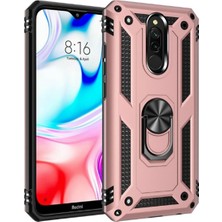 Xiaomi Redmi 8 Için Uyumlu Kılıf Çok Sağlam Tank Vega Kapak