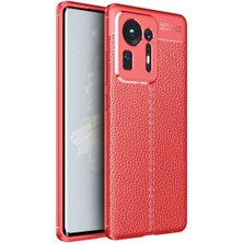 Xiaomi Mi Mix 4 Cep Telefonu Için Uyumlu Kılıf Deri Görünümlü Soft Case Niss Kapak