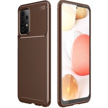 Samsung Galaxy A72 Cep Telefonu Için Kılıf Karbon Tasarım Negro Kapak