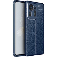 Xiaomi Mi Mix 4 Cep Telefonu Için Uyumlu Kılıf Deri Görünümlü Soft Case Niss Kapak