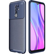 Xiaomi Redmi 9 Cep Telefonu Için Kılıf Karbon Tasarım Negro Kapak