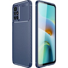 Xiaomi Redmi 10 Cep Telefonu Için Uyumlu Kılıf Karbon Tasarımı Ultra Slim Yapı Negro Kapak