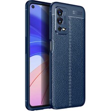 Oppo A55 4g Cep Telefonu Için Uyumlu Kılıf Deri Görünümlü Soft Case Niss Kapak