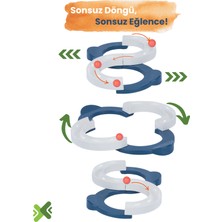 Adea Yörünge Sonsuz Top Parkuru Eğitici Oyuncak, El Becerisi Yetenek Dikkat Geliştirici Kutu Oyunu