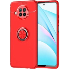 Xiaomi Mi 10T Lite 5g Için Uyumlu Kılıf Dönebilen Yüzüklü Standlı Silikon Kapak