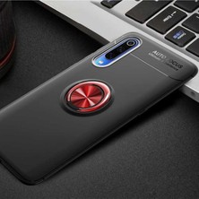 Xiaomi Mi 9 Se Için Uyumlu Kılıf Dönebilen Yüzüklü Standlı Silikon Kapak