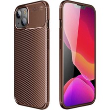 Apple iPhone 13 Mini Cep Telefonu Için Uyumlu Kılıf Karbon Tasarımı Ultra Slim Yapı Negro Kapak