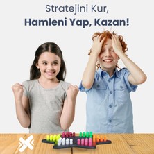 Adea Yıldız Dama Aile Strateji Oyunu, Akıl Zeka Geliştiren Eğitici Kutu Oyun, Çin Daması, 2-6 Kişi