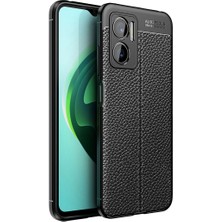 Xiaomi Redmi Note 11E Cep Telefonu Için Uyumlu Kılıf Deri Görünümlü Soft Case Niss Kapak