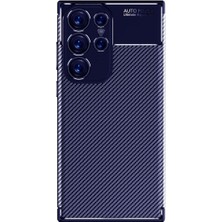 Samsung Galaxy S23 Ultra Cep Telefonu Için Uyumlu Kılıf Karbon Tasarımı Ultra Slim Yapı Negro Kapak