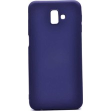 Samsung Galaxy J6 Plus Için Uyumlu Kılıf Yumuşak Renkli Silikon Esnek Kapak