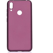 Huawei Y7 Prime 2019 Için Uyumlu Kılıf Yumuşak Renkli Silikon Esnek Kapak