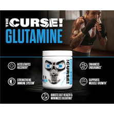 The Curse  L-Glutamine 60 Servis 300GR.MADE In Usa