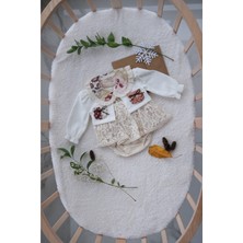 Maryjoe Vintage Dantelli Ceketli Romper Tulum Elbise