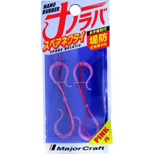 Major Craft Nano Rubber Yedek Etek (2 Adet) #005 Pink Red