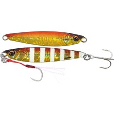 Major Craft Jigpara Short JPS-50GR 85MM #64 2 Tone Zebra Red Gold