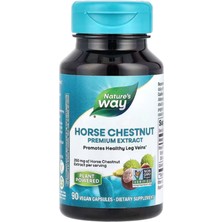 Nature’s Way Nature's Way, Horse Chestnut, Premium Extract, 250 Mg, 90 Vegan Capsules.made In Usa