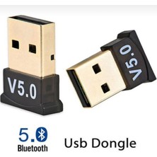 Bluetooth Dongle 5.0 Versiyon Pc Dongle 5.0 Bluetooth Aparatı Dönüştürücü