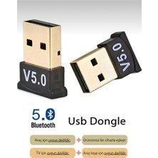 Bluetooth Dongle 5.0 Versiyon Pc Dongle 5.0 Bluetooth Aparatı Dönüştürücü