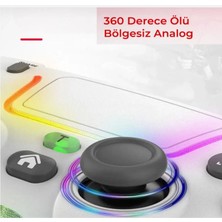 Ps4 Kol Kablosuz Gamepad Oyuncu Kol /çift Titresim/6 Eksenli Rgb Mod/ps4/switch/pc/androd/ iphone