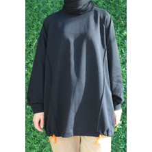 Bağcık Detaylı Sweatshirt