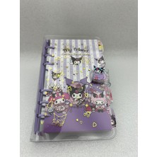 Sanrio Kawaii Kuromi My Melody Cinnamoroll Lüx Notebook Ajanda Defter Hediyelik 1ADET