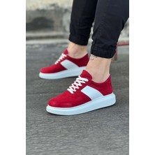 Maysolasta WG011 Kırmızı Süet Erkek Casual Ayakkabı