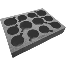 Shuıvan Dolap Içi Karavan Bardak Organizeri 12'li Bardaklık - Eva