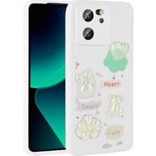 Xiaomi Mi 13T Için Uyumlu Kılıf Kabartma Figürlü Parlak Toys Silikon Kapak
