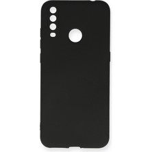 General Mobile Gm 10 Için Uyumlu Kılıf Yumuaşk Renkli Esnek Premium Rubber Silikon - Siyah
