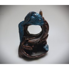 Tedi Sanat Balık Şelale Geri Akış Tütsülük Buhurdanlık