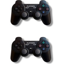 2 Adet Kablosuz Playstation 3 Gamepad Oyun Kolu Doubleshock Wireless Controller Ps3