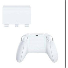 x One S x Joystıck Controller Gamepad Pil Batarya Kapağı Beyaz Logolu