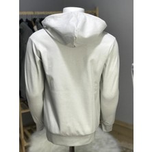 Kapüşonlu Fermuarlı Kanguru Cepli Sweatshirt