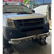 Mitsubishi L200 2015-2019 Model Shark Ön Koruma Demiri 76MM Krom