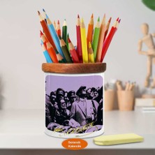 Asilmeydan Lider Mustafa Kemal Atatürk Ahşap Seramik Kalemlik - s73